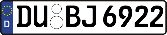 DU-BJ6922