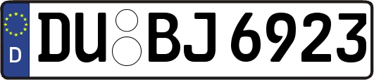 DU-BJ6923