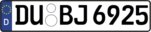 DU-BJ6925