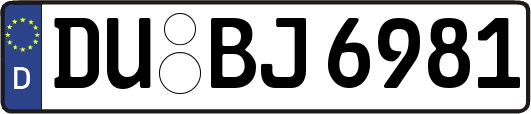 DU-BJ6981
