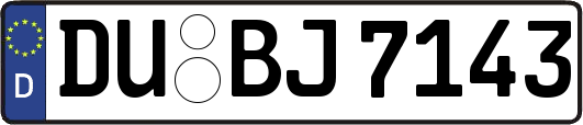 DU-BJ7143