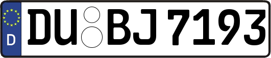 DU-BJ7193