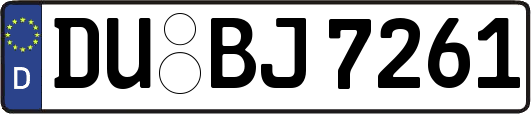 DU-BJ7261