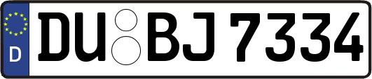 DU-BJ7334