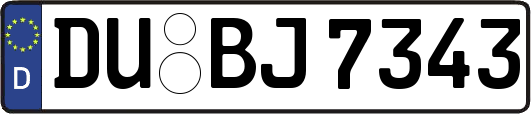 DU-BJ7343