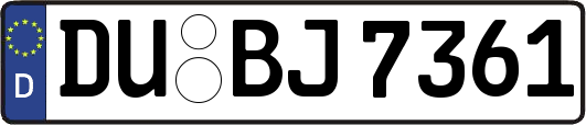 DU-BJ7361