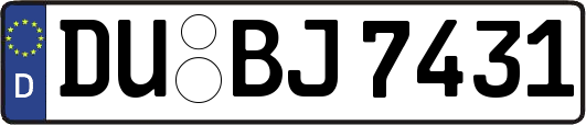 DU-BJ7431