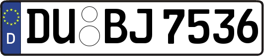 DU-BJ7536