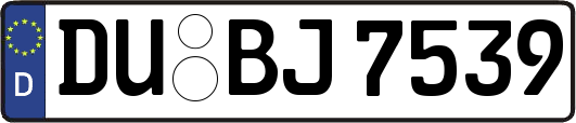 DU-BJ7539