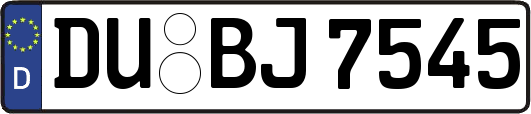 DU-BJ7545