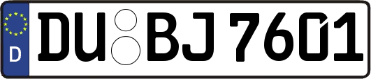 DU-BJ7601