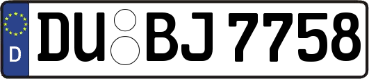 DU-BJ7758