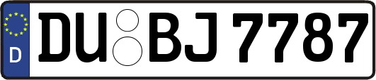 DU-BJ7787