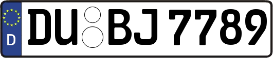 DU-BJ7789