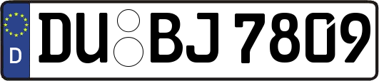 DU-BJ7809