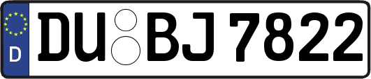 DU-BJ7822