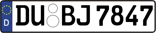 DU-BJ7847