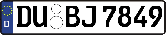 DU-BJ7849