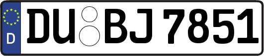 DU-BJ7851