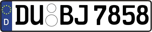 DU-BJ7858