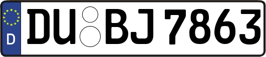 DU-BJ7863