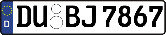 DU-BJ7867