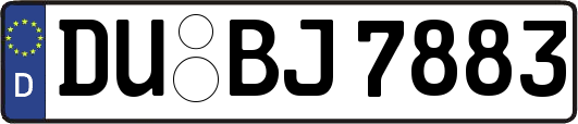 DU-BJ7883