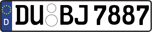 DU-BJ7887
