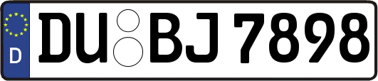 DU-BJ7898