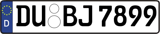 DU-BJ7899