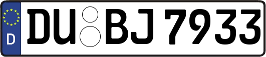 DU-BJ7933