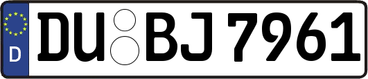 DU-BJ7961