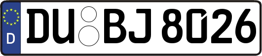 DU-BJ8026