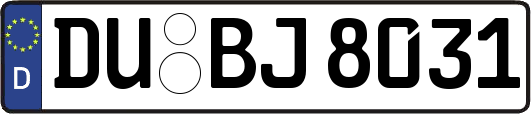 DU-BJ8031