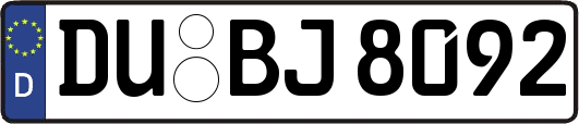 DU-BJ8092