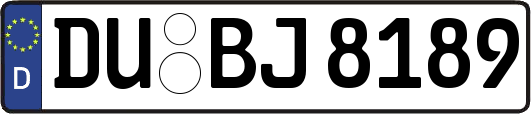 DU-BJ8189