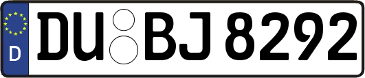 DU-BJ8292