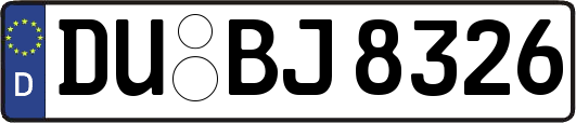 DU-BJ8326