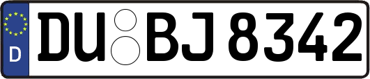 DU-BJ8342