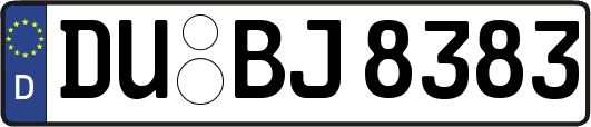 DU-BJ8383