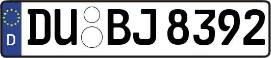 DU-BJ8392