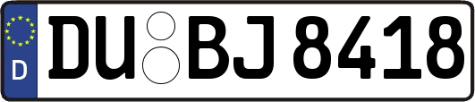 DU-BJ8418