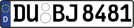 DU-BJ8481