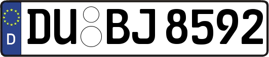 DU-BJ8592