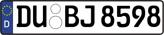 DU-BJ8598