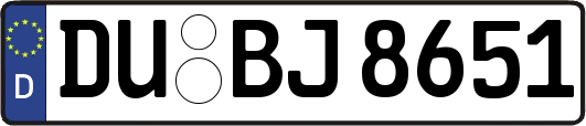 DU-BJ8651