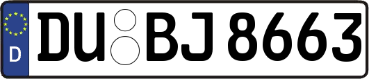 DU-BJ8663