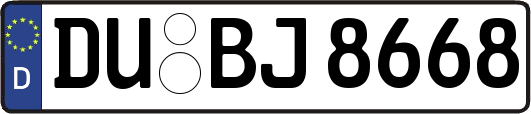 DU-BJ8668