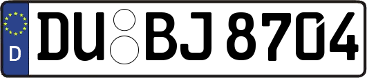 DU-BJ8704