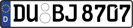 DU-BJ8707